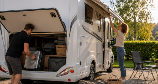 Camper inpakken